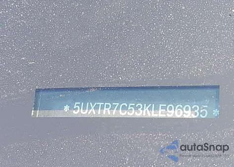 2019 BMW X3 Sdrive30I z USA, uszkodzony, nr VIN 5UXTR7C53KLE96935